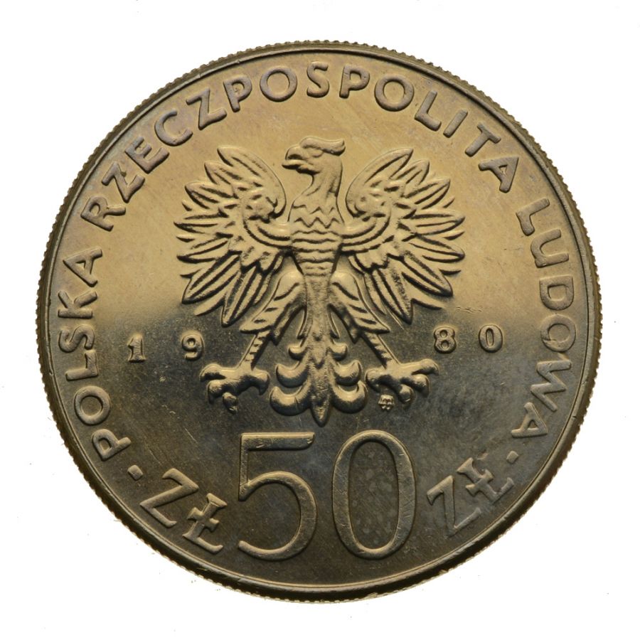 50 złotych 1980 r. - Kazimierz Odnowiciel (M301)