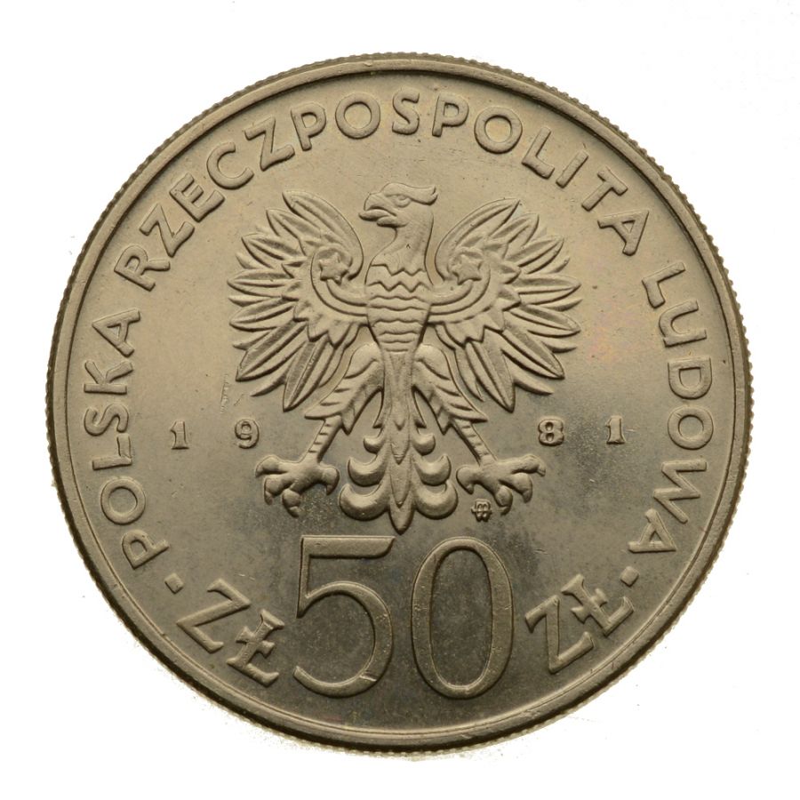 50 złotych 1981 r. - Bolesław Śmiały (M232)