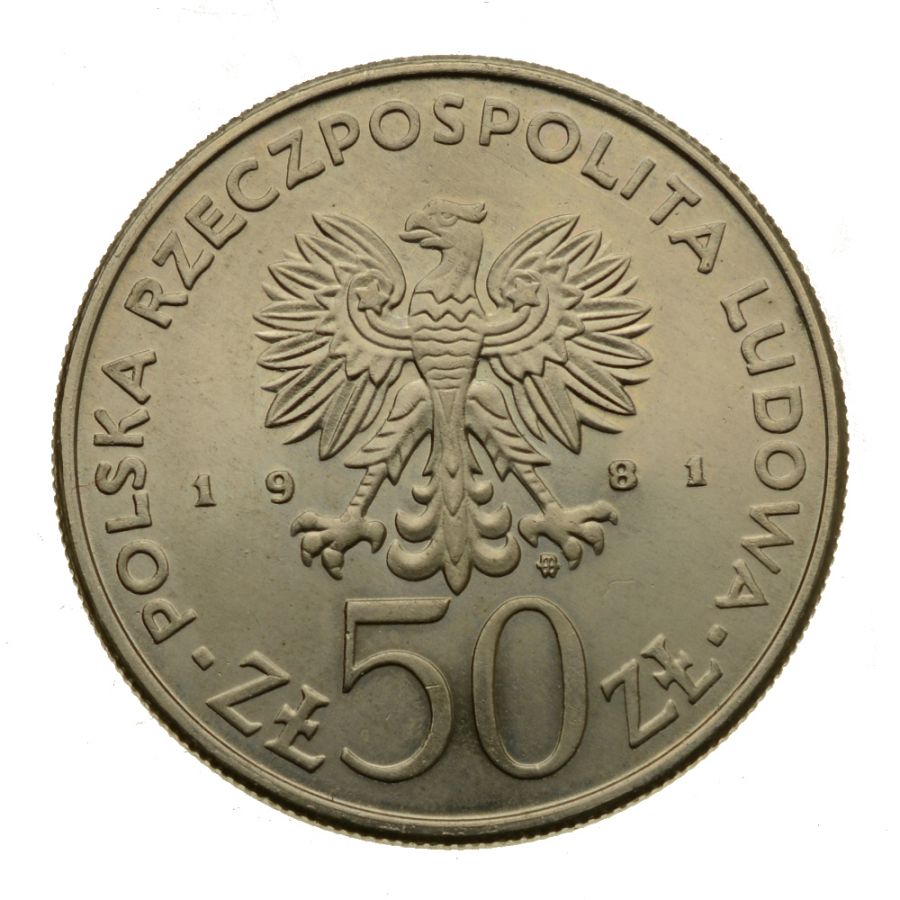 50 złotych 1981 r. - Bolesław Śmiały (M307)