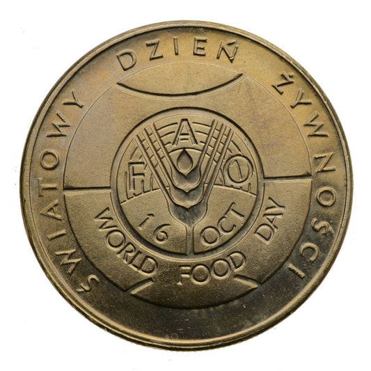 50 złotych 1981 r. - FAO - Światowy Dzień Żywności (M248)