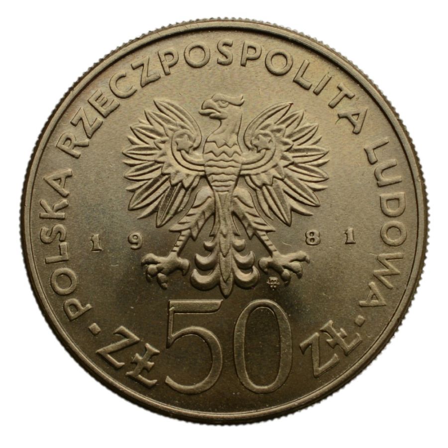 50 złotych 1981 r. - Generał Władysław Sikorski (M325)