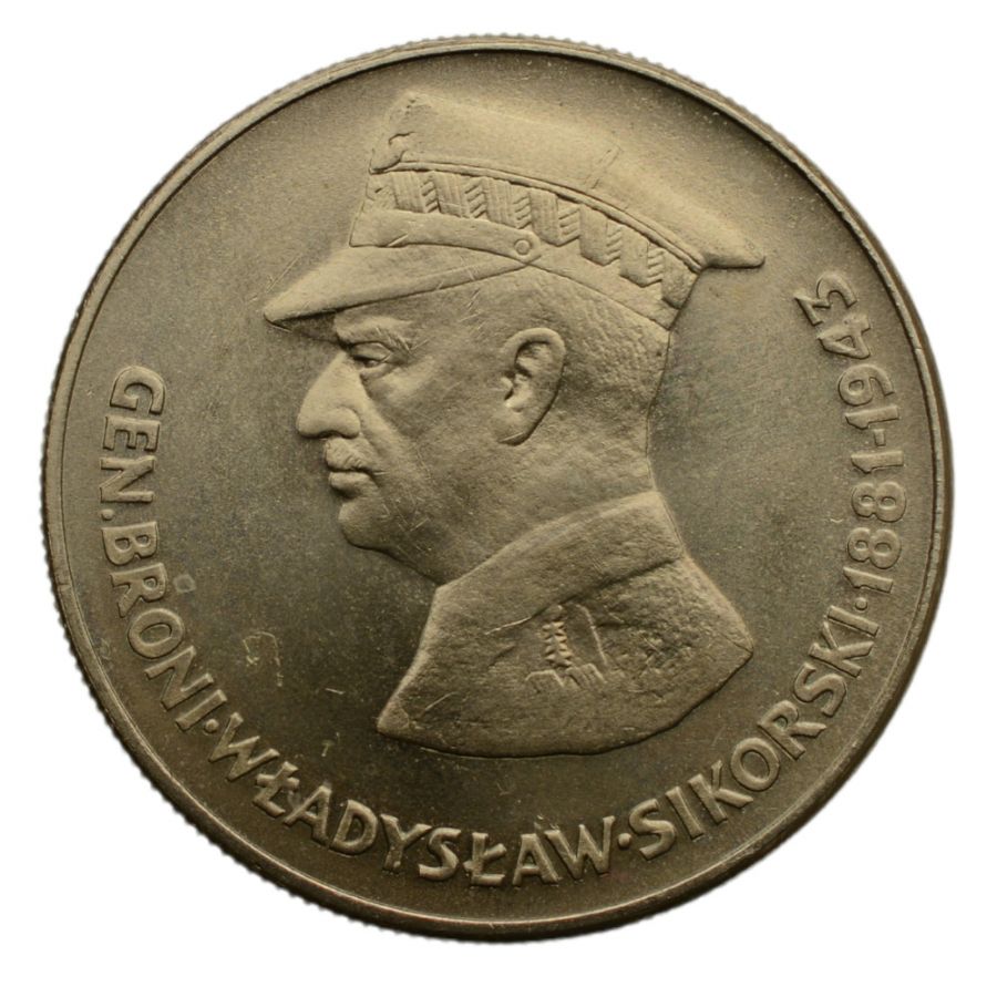 50 złotych 1981 r. - Generał Władysław Sikorski (M325)