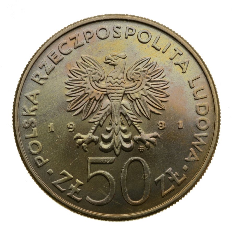 50 złotych 1981 r. - Generał Władysław Sikorski (M326)