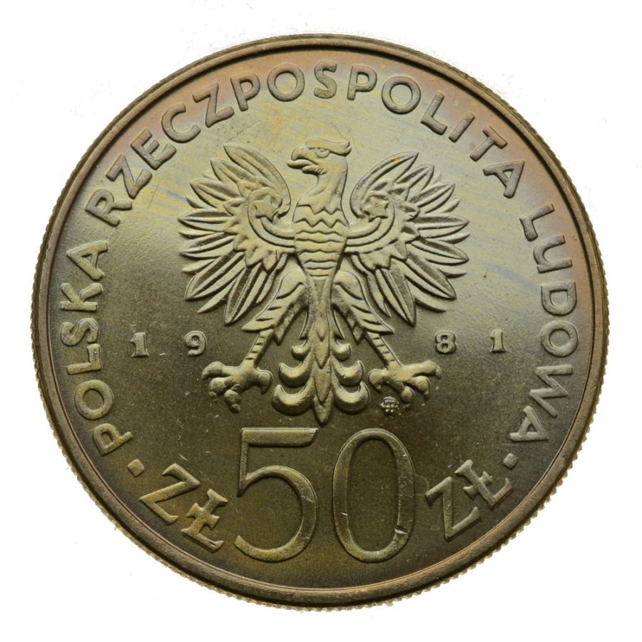 50 złotych 1981 r. - Generał Władysław Sikorski (M603)