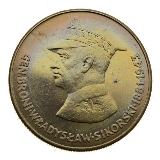 50 złotych 1981 r. - Generał Władysław Sikorski (M603)