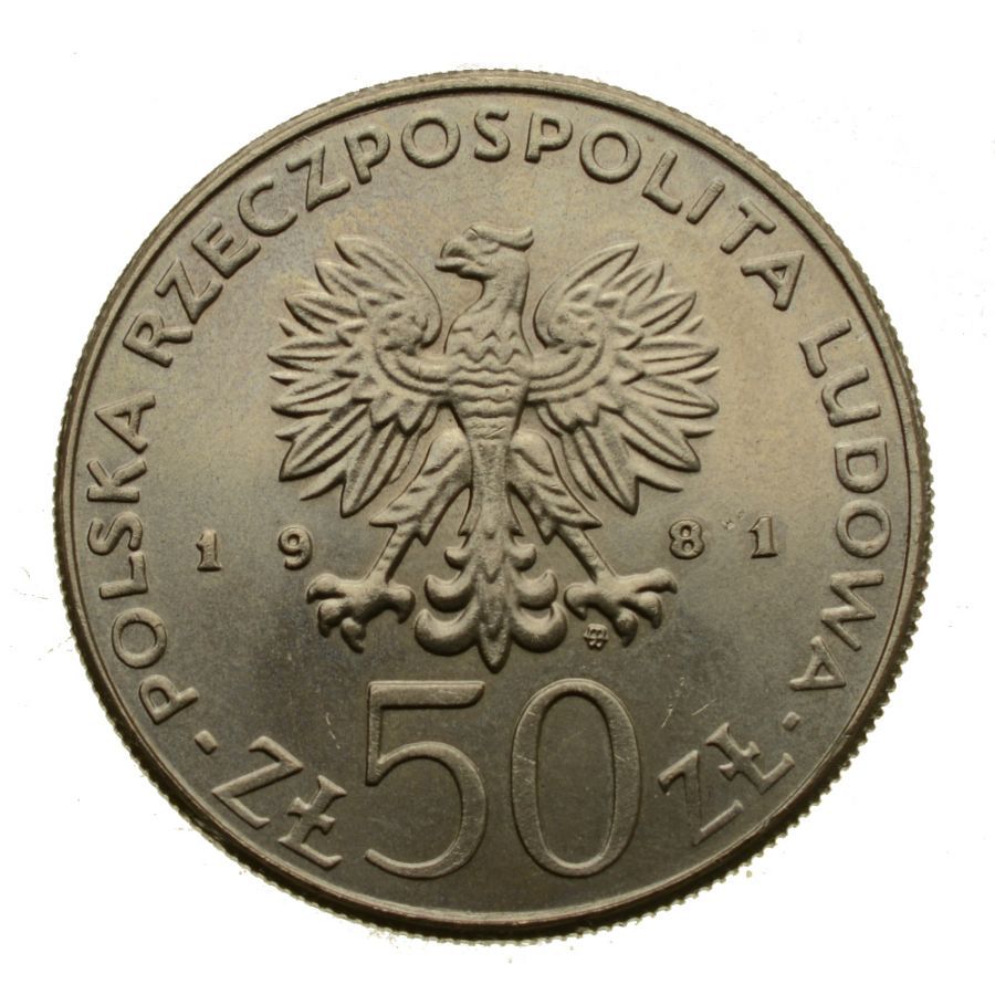 50 złotych 1981 r. - Władysław Herman (M297)