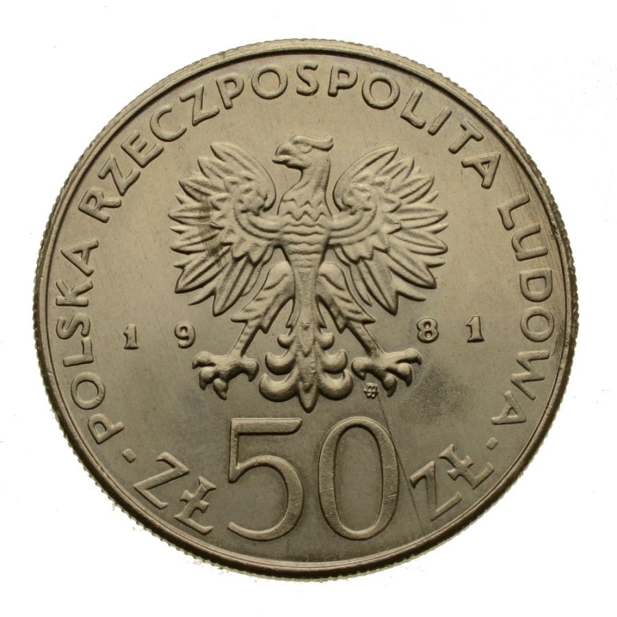 50 złotych 1981 r. - Władysław Herman (M298)