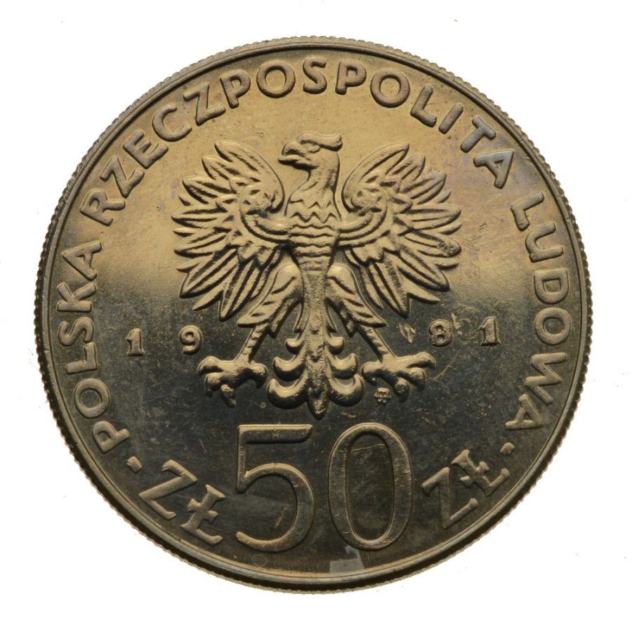 50 złotych 1981 r. - Władysław Herman (M299)