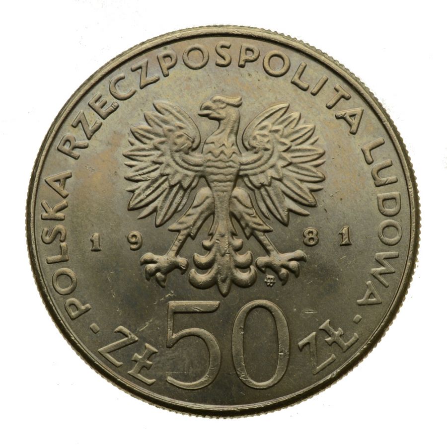 50 złotych 1981 r. - Władysław Herman (M644)