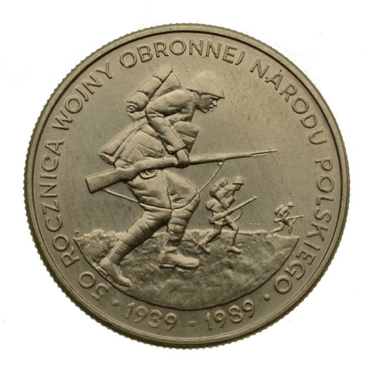 500 złotych 1989 r. - 50. rocznica Wojny Obronnej (M837)