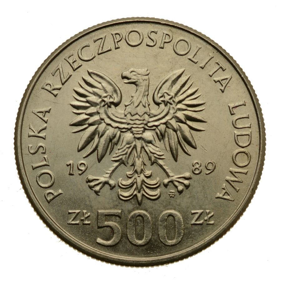 500 złotych 1989 r. - Władysław Jagiełło (M321)