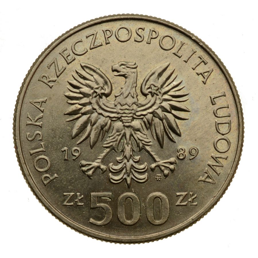 500 złotych 1989 r. - Władysław Jagiełło (M714)