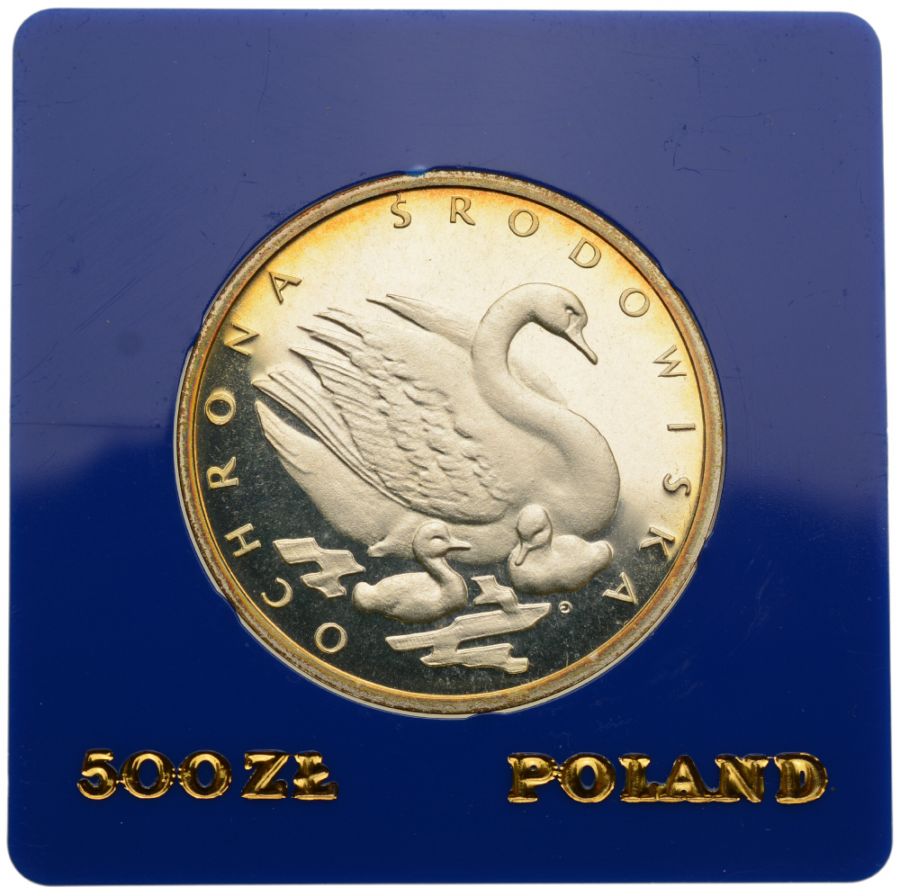 500 złotych - Ochrona środowiska - Łabędź