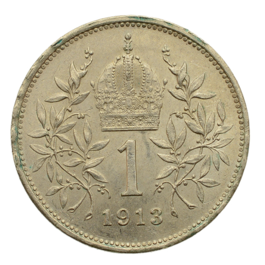 Austria - 1 Korona 1913 r. - Franciszek Józef (Z086)