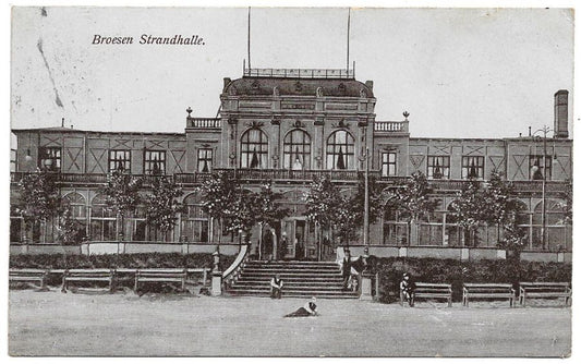 Gdańsk Brzeźno - Danzig Brosen - Strandhalle (P307)