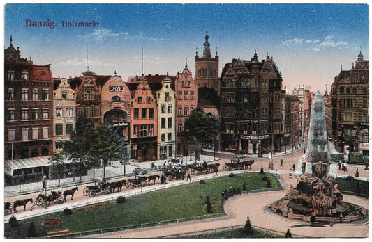 Gdańsk - Danzig - Holzmarkt (P014)