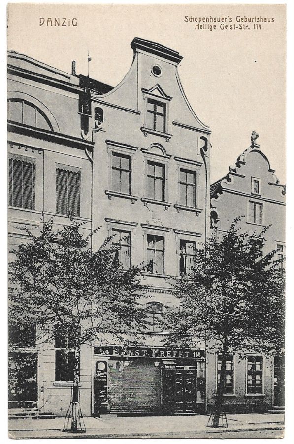 Gdańsk - Danzig - Schopenhauers Geburtshaus (P136)