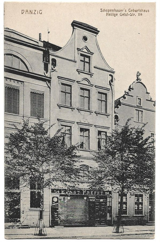 Gdańsk - Danzig - Schopenhauers Geburtshaus (P136)