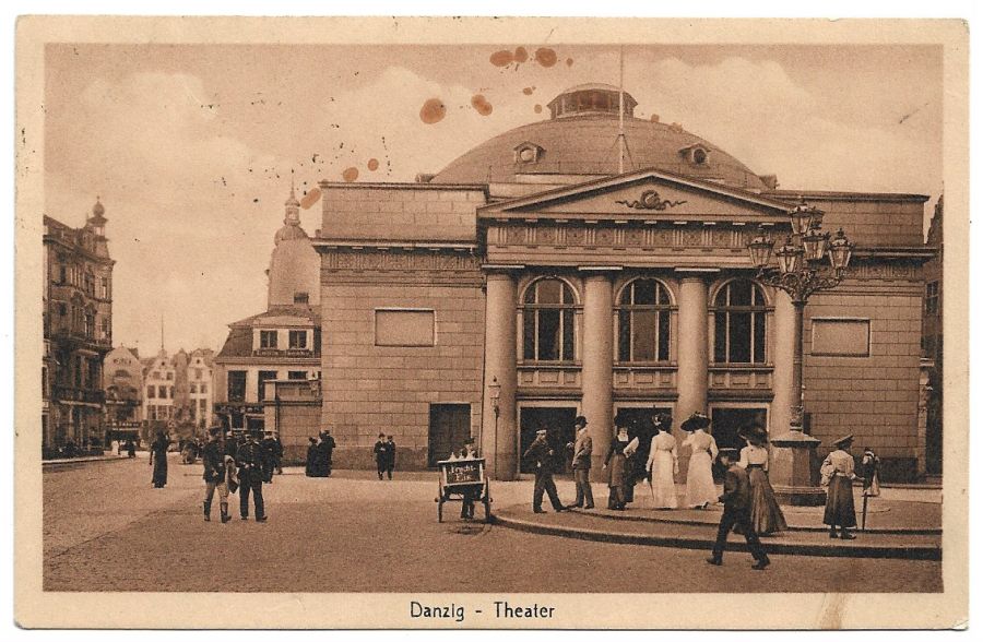 Gdańsk - Danzig - Theater (P181)