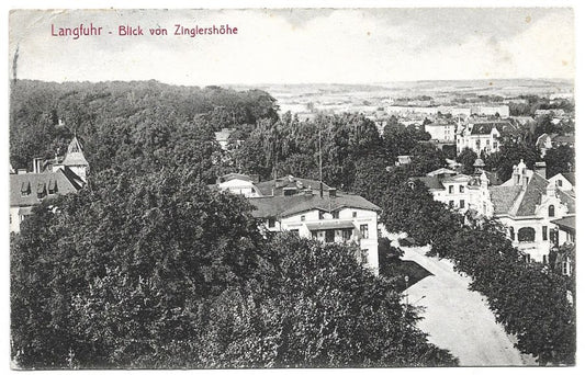 Gdańsk Wrzeszcz - Danzig Langfuhr - Zinglershohe (P338)