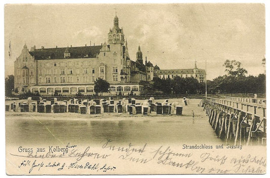 Kołobrzeg - Kolberg - Strandschloss (P541)