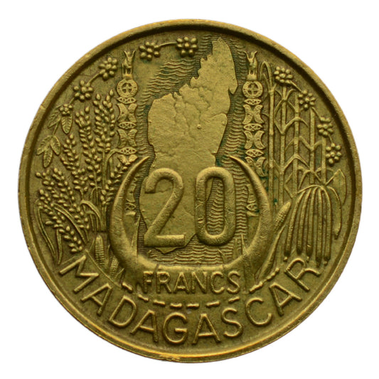 Madagaskar - 20 Francs 1953 r. (Z113)