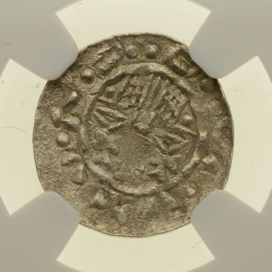 Piastowie - Władysław Herman 1081-1102 - Denar - Grading NGC MS61