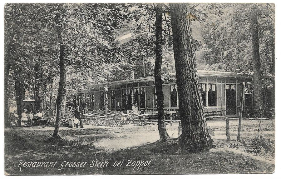 Sopot - Zoppot - Restaurant Grosser Stern (P398)